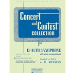 Concert & Contest Collection for Eb Alto Saxophone - Piano Accomp.