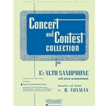 Concert & Contest Collection for Alto Sax - Piano Accompaniment