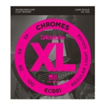 D'Addario ECB81 Chromes Bass Guitar Strings, Light, 45-100, Long Scale