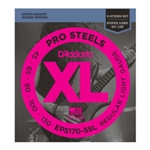 D'Addario EPS170-5SL 5-String ProSteels Bass Guitar Strings, Light, 45-130, Super Long Scale