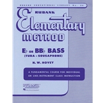 Rubank Elementary Method - E-flat/BB-flat Bass (Tuba or Sousaphone)