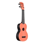 Kala Waterman Soprano Ukulele - Tomato Red Matte