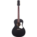 Loar Flat Top L-00 Parlor Body Guitar, Transp Black