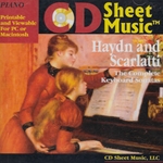 CD Sheet Music: Haydn and Scarlatti The Complete Keyboard Sonatas