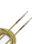 D'Addario Custom Series Braided Instrument Cable, Tweed, 15'
