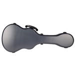 Kala ABS Molded Plastic Ukulele Hardcase, Charcoal - Concert