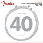 Fender 7250L Bass Strings, Nickel Plated Steel, Long Scale, .040-.100