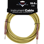 Fender Custom Shop Instrument Cable, 18.6', Tweed