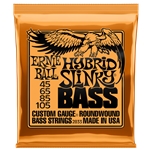 Ernie Ball Hybrid Slinky Nickel Wound Electric Bass Strings 45-105