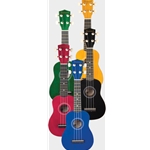 Savannah Soprano Ukulele - Red