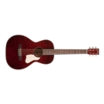 Art&Lutherie Roadhouse Parlor Acoustic Electric Guitar - Tennesse Red