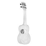 Kala Waterman Soprano Ukulele - Transparent Ice