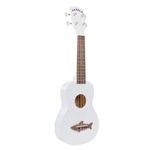 Makala Shark Soprano Ukulele - Great White