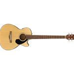 Fender CB-60SCE Acoustic Bass Guitar, Natural