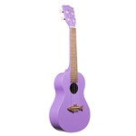 Makala Concert Shark Ukulele - Sea Urchin Purple