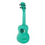 Kala Waterman Soprano Ukulele - Florescent Blue Raspberry