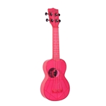 Kala Waterman Soprano Ukulele - Florescent Watermelon Pink