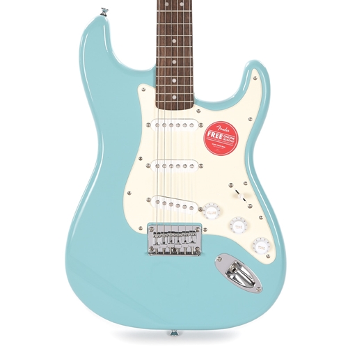 Fender Squier Bullet Strat Electric Guitar, Tropical Turqoise