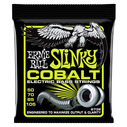 Ernie Ball Regular Slinky Cobalt Electric Bass Strings 50-105