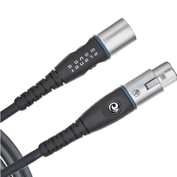 D'Addario Custom Series XLR Microphone Cable, 5'