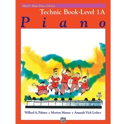 Alfred's Basic Piano Library - Technic 1A