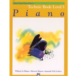 Alfred's Basic Piano Library - Technic 3