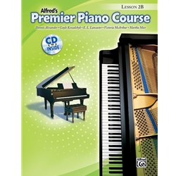 Alfred's Premier Piano Course - Lesson 2B w/CD