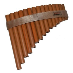 EM Winston Pan Flute Shepherd, 15 Tubes, Key Range G/G