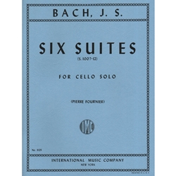 Bach Six Suites for Cello Solo (Fournier)