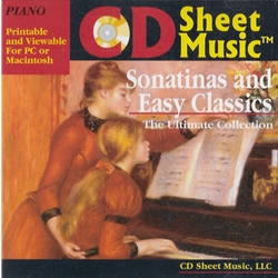 CD Sheet Music: Sonatinas and Easy Classics