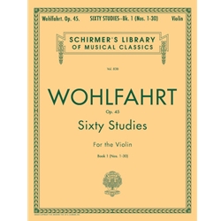 Wohlfahrt - 60 Studies, Op. 45 - Book 1 Violin