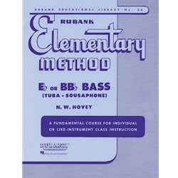 Rubank Elementary Method - E-flat/BB-flat Bass (Tuba or Sousaphone)