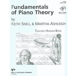 Fundamentals of Piano Theory, Level 2 Answer Book