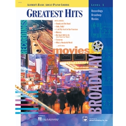 Alfred's Basic Adult Piano Course - Greatest Hits 1 w/CD