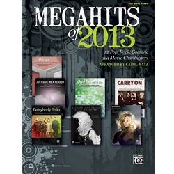 Megahits of 2013 - Big Note Piano