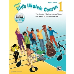 Alfred's Kid's Ukulele Course Book 1 w/ Online Access