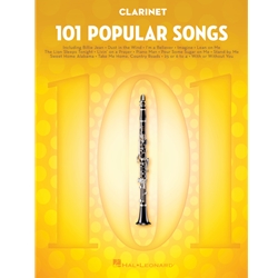 101 Popular Songs for Clarinet