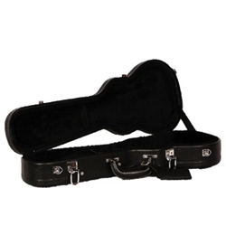 Kala Alligator Ukulele Hardcase, Black - Concert