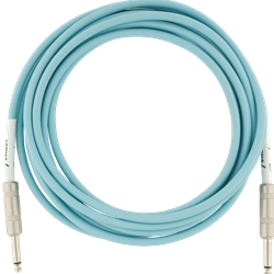 Fender Original Series Instrument Cable, Daphne Blue, 10'