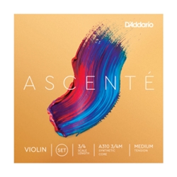 D'Addario Ascente 3/4 Violin Set