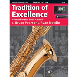 Tradition of Excellence - Baritone Sax Book 1