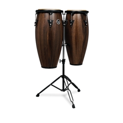 LP® Aspire® Series 10"/11" Conga Set w/Stands - Jamjuree Wood