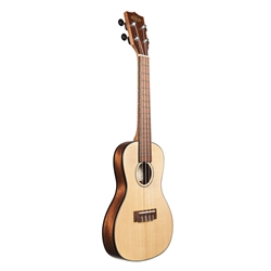 Kala Solid Spruce Travel Concert Ukulele w/bag