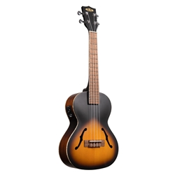 Kala Archtop Tobacco Burst Tenor Ukulele w/EQ