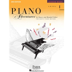 Piano Adventures - Lesson 4 (2nd Edition)