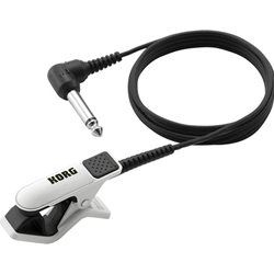 Korg Contact Microphone, White/Black