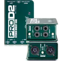 Radial PROD2 Passive Stereo DI