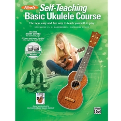 Alfred's Self-Teaching Basic Ukulele Course w/Online Access