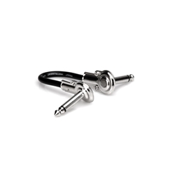 Hosa Low-Profile Guitar Patch Cable, 1'