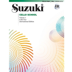 Suzuki Cello School - Cello 1 w/CD